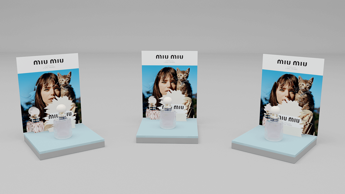Countertop Plexiglass Stand
